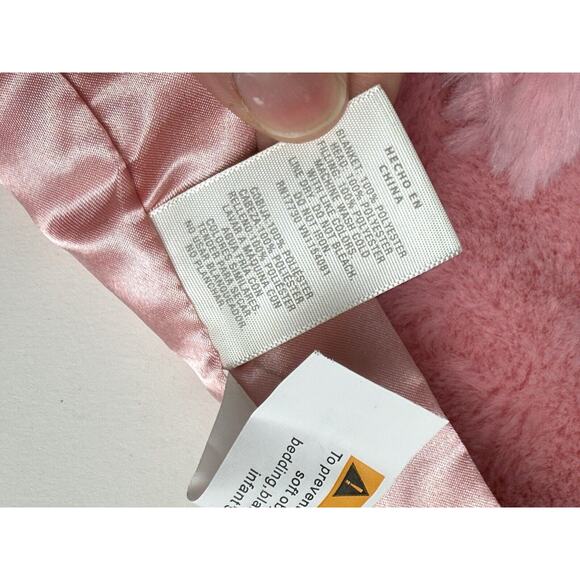 NEW Cloud Island Pink Flamingo Security Blanket Stuffed Animal Lovey Baby Shower - Picture 5 of 7